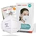 Produktbild Chaomei FFP2-Masken CM 6002-2 - 50 Stück - CE2834 - EN 149:2001 + A1:2009 Kopfbänderung - Hinterkopf Gummiband