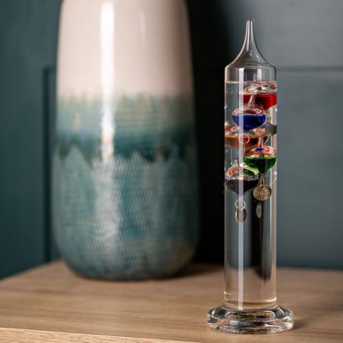 Thermomètre Galilée Widdop 28cm : l'alternative sans pile pour mesurer la température avec style - 2