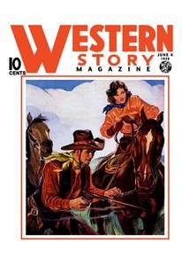 Buyenlarge 10646-8P2030 Western Story Magazine - Living the Cowboy Way 20x30 poster