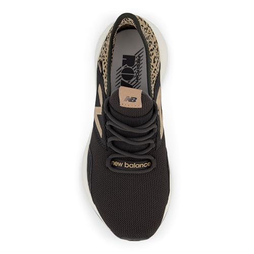 New Balance New Balance Women's Fresh Foam Roav V1 Running Shoe, Black Cement/Flat Taupe/Sea Salt, 9.5 W