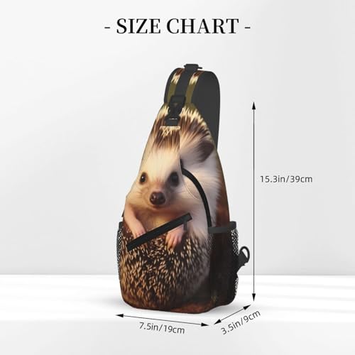 Bolso Cruzado para Hombre Mochila de Pecho Diagonal miniatura 3