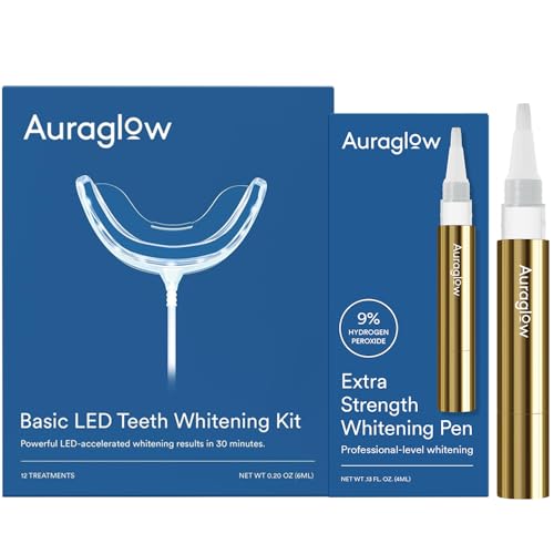 Auraglow Basic Whitening Kit & Extra Strength Pen