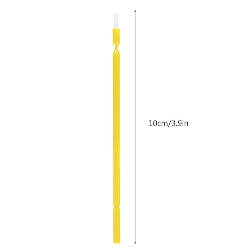 Miniatura 2 de Garosa 100 piezas de cepillo interdental desechable micro aplicador cepillo palillos higiene dental oral herramienta de limpieza dental aplicadores