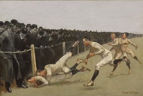 Art mural classique Touchdown Yale Princeton, tableau moderne sur toile de qualité 60x90cm