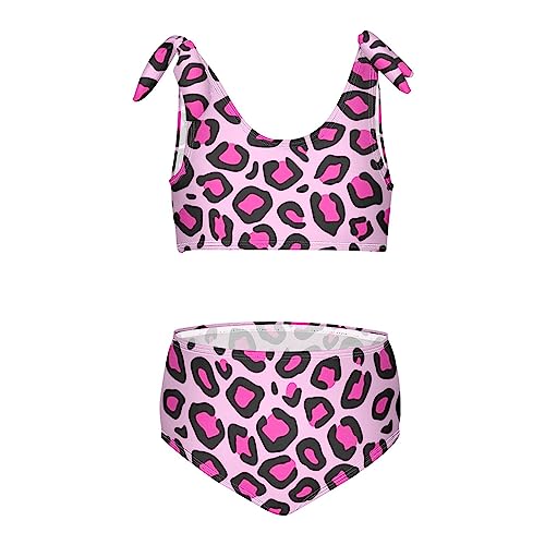 Image of CaTaKu Cute Hawaiian Girls Bathing Suit Toddler Girl Swimsuit Bikini Set for Girls Swimwear Two Piece Size 3-12T