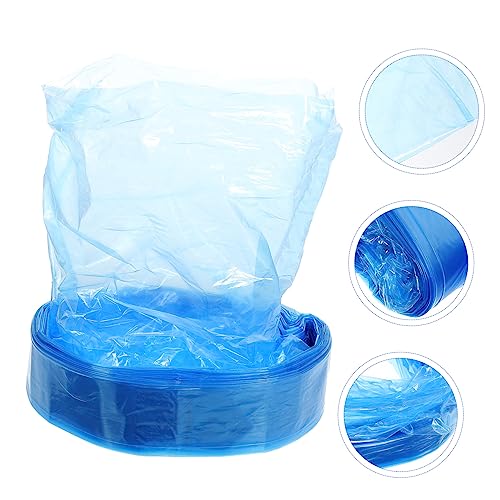 Bolsas de basura desechables Unomor color azul miniatura 4