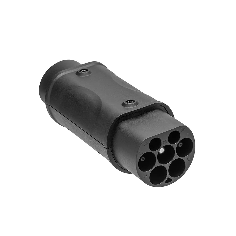 J1772 wtyczka adaptera EV 32A pojazd elektryczny złącze ładowarki EV typ 2 do typu 1 adapter do ładowania pojazdu elektrycznego