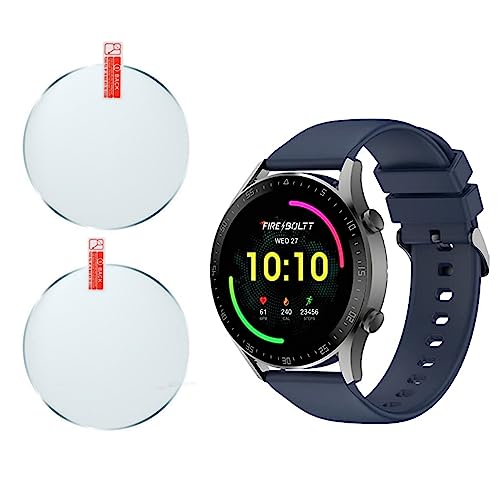 Image of [Pack of 2] fire bolt Smart Watch Screen Guard Scratch Guard Full Screen Protector Flexible - HD Clear
