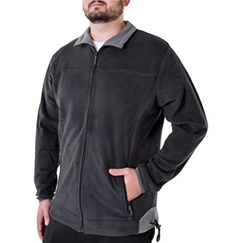 BESTLAKE BLK Men's Fleece Hiking Jacket Cover