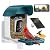 Bird Feeder with Camera Solar Powered, 2K HD Birds Feeder Camera for Outdoors, Instant Motion Detection & Alerts, AI Smart Identify Birds Species, Gifts for Mom Dad and Bird-Lovers(Cyan-Blue)