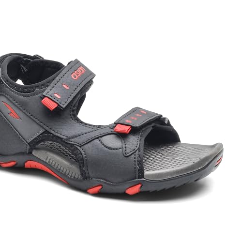 Image of ASIAN Men's VISTARA-24 Casual Sandals with adjustable velcro closure for easy wear with flexible fitting and trendy and stylish looks ideal for everyday use for mens as well as boys