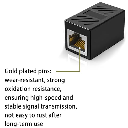 Adaptador RJ45 a RJ11 para línea telefónica, pack 2 miniatura 2
