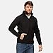 Regatta Professional mens Regatta Professional Mens Uproar Interactive Warm Softshell Jacket All Black 4XL - Chest 52-54