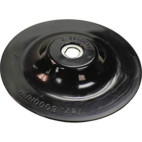 Makita 743025-8 5" Plastic Backing Pad, Black
