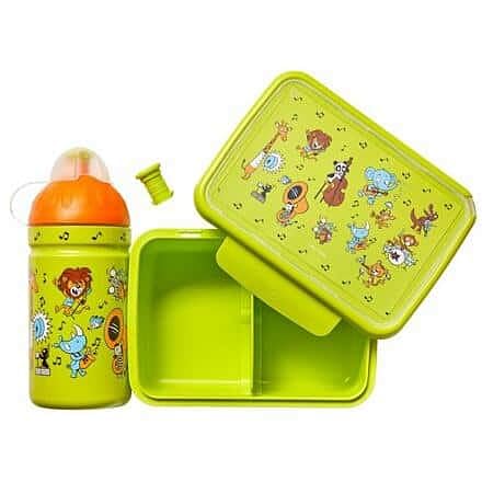 Eco set la Borraccia Ecologica 0,5L+ Eco box per