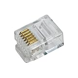 LogiLink RJ12 Stecker fr Flachbandkabel, ungeschirmt