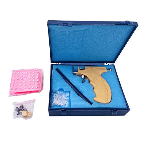 Ericotry FBA-YPP04313 1 Set Professional Steel Ear Body Lips Nose Navel Body Piercing Tool Beauty Kit thumb #2