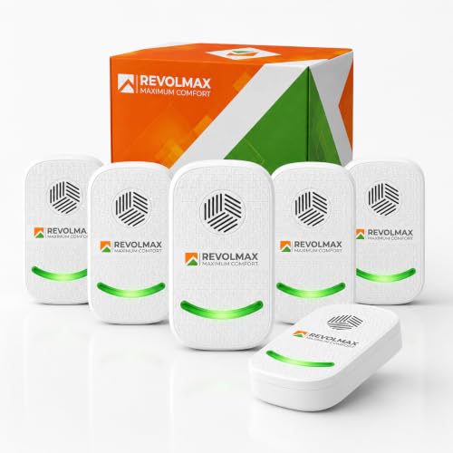 Image of RX-78, Ultrasonic Pest Control Repeller - Electronic & Ultrasound, Indoor Plug-in Repellent - Get rid of - Rodents, Mice, Squirrels, Bats, Insects, Bed Bugs, Ants, Fleas, Spiders, Roaches (6Pack)