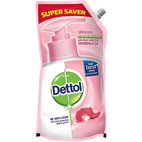 Image of Dettol Liquid Disinfectant for Floor Cleaner (Lavender Blossom, 500ml) & Dettol Liquid Handwash Refill, 750 ml