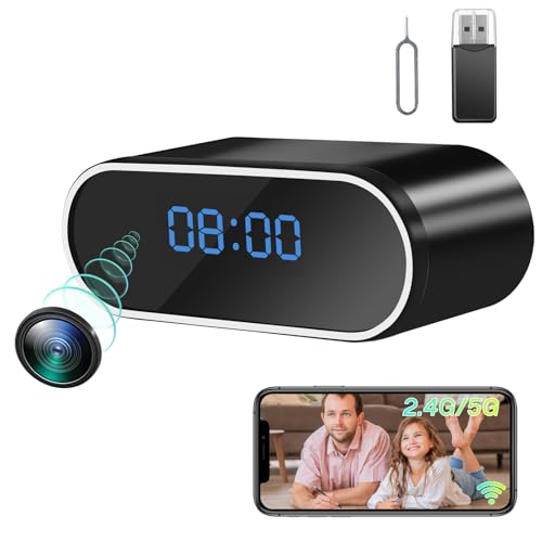 Tebetu Mini Telecamera Spia HD 1080p con Visione Notturna