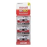 Maxell MC90 Microcassette, 3-Pack