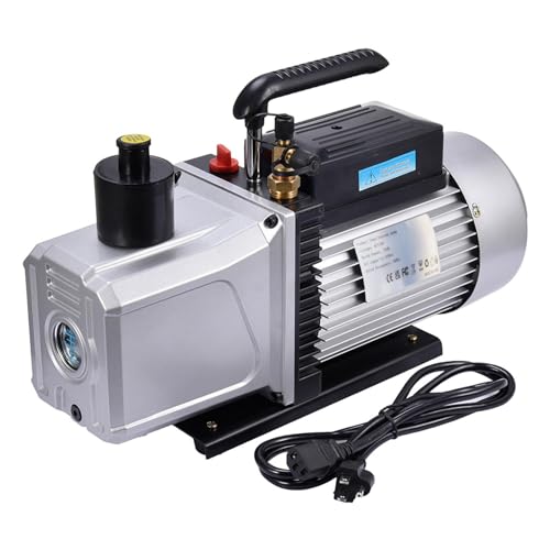 Vacuum Pump 12CFM | Sturdy Vacuum Pump Auto AC Air Tool,Smart Radiator with Oil Observation Window Efficient