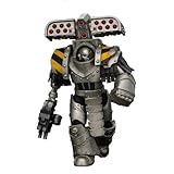 JOYTOY Warhammer 40,000 The Horus Heresy 1/18 Action Figure-Iron Warriors Tyrant Siege Master Terminator with Rocket Launcher Collection Model Birthday Gift