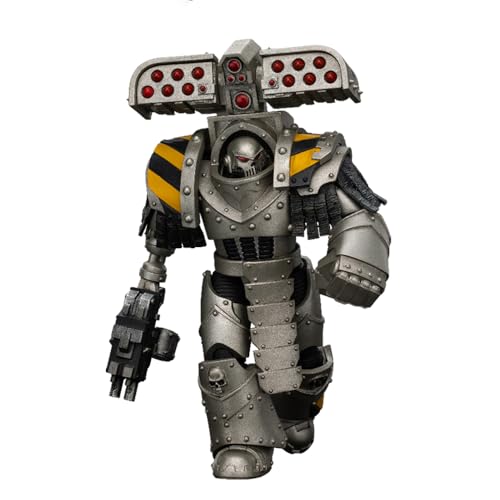 JOYTOY Warhammer 40,000 The Horus Heresy 1/18 Action Figure-Iron Warriors Tyrant Siege Master Terminator with Rocket Launcher Collection Model Birthday Gift