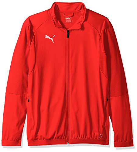 PUMA Men's Liga Training Jacket, red White, M