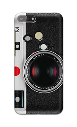 Image of Printed Hard Back Cover Case for Honor 7A | Honor 7A Pro Back Cover (Vintage Camera) -1302