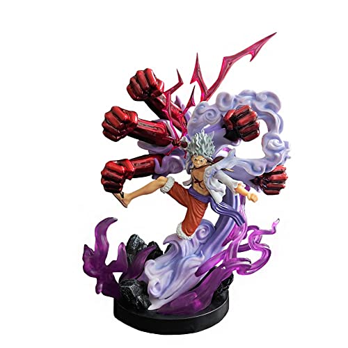 Materiale: statuetta anime realizzata in PVC di alta qualità, sicura ed ecologica, di colore brillante, squisita e bella, atossico e insapore, delicata e realistica.
