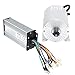 RiToEasysports 2000W 48V 34A DC Brushless Motor Controller Umbausatz für Elektroroller Fahrrad mit Ladegerät EU 90V-230V Aluminiumlegierung DIY Kit