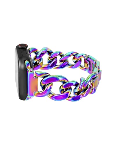 Image of Anne Klein Fashion Chain Bracelet for Apple Watch, Secure, Adjustable, Apple Watch Replacement Band, Fits Most Wrists