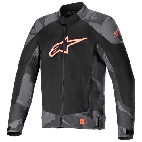 Alpinestars Pantalon Mixte moto textile avec protections amovibles genoux