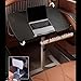 Portable Car Seat Tray Table, Multi-Functional Foldable Car Desk - Foldable Tray Table for Car, Desk Computer Workstation, Height Adjustable (Black, 21.7 * 12.6in)