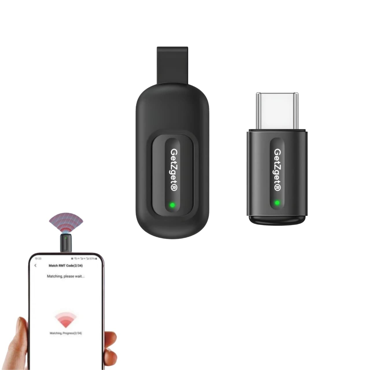 Mini Smartphone IR Remote Controller Adapter Type C for Android Mobile Mini Infrared Universal Control All in One Air Conditioner/TV/DTH/DVD/STB(Not for i-Phone 15) (Type-C)-image-32