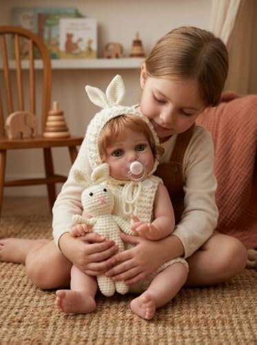 Muñeca Reborn Bebé Realista de 20 Pulgadas miniatura 7