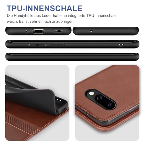 Coque Google Pixel 10A en cuir synthétique de qualité supérieure