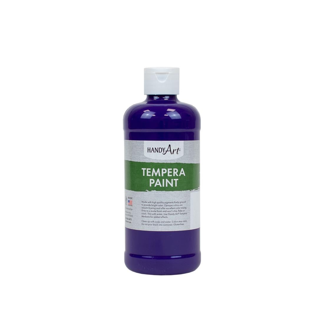 Handy Art Premium Tempera Paint, Blue, 16 oz Pint Bottle — view 23
