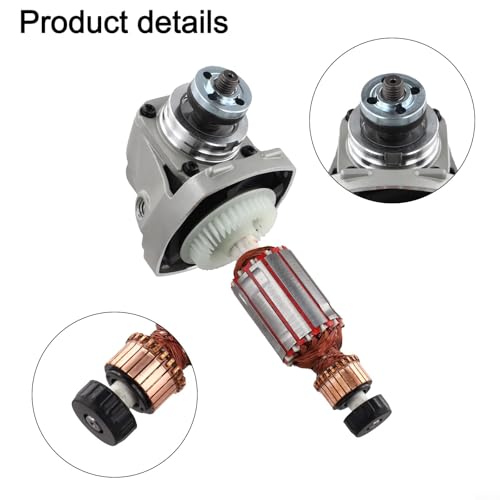 Rotor à plaque pour meuleuse d'angle 6-100 tête en métal durable