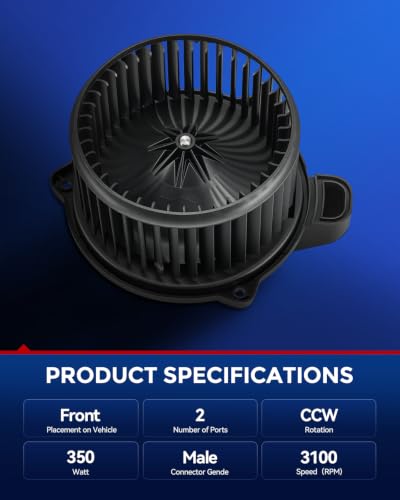 Image of KAX AC Blower Motor for Kona 2018-2023, Palisade 2020-2023, Venue 2020-2026