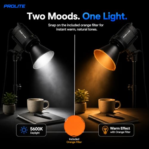 Image of Prolite PL-150W Daylight COB LED Studio Light, 5600K Bowens Mount