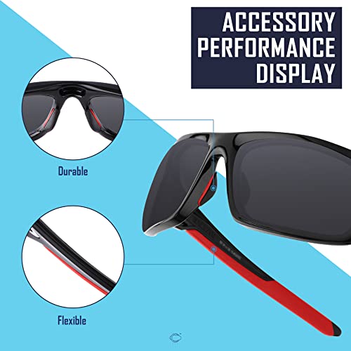 Image of SAUCER Replacement Rubber Earsocks Temple Sleeve for Oakley Valve New 2014 OO9236 Sunglass