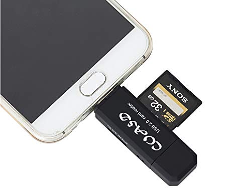 Coasd Sd Card Reader,Micro Sd Card Reader,Sd Card Adapter,Memory Card Reader,Usb Sd Card Reader And Micro Sd Card Adapter For Sdxc,Sdhc,Sd,Mmc,Rs-Mmc,Micro Sdxc,Micro Sd,Micro Sdhc Card And Uhs-I Card #TOP1