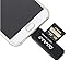 COASD SD Card Reader, Micro USB to Micro SD Card Reader Adapter, Memory Card Reader for Android/PC/Laptop/Camera, Support TF/SDXC/SDHC/MMC/UHS-I Cards OTG Plug & Play