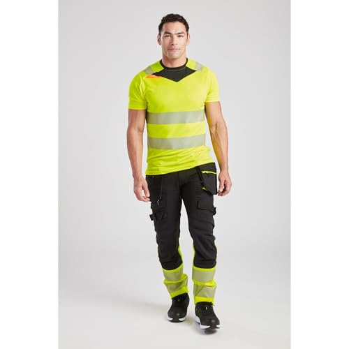 Camiseta DX4 transpirable con cintas reflectantes segmentadas DX413 2
