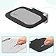 Heuffe Ultradünner Ergonomischer Klapp-Duschsitz Wandmontage - 160kg Schwerlast, Anti-Rutsch Bade-Hocker für Senioren & Behinderte, Schwarz