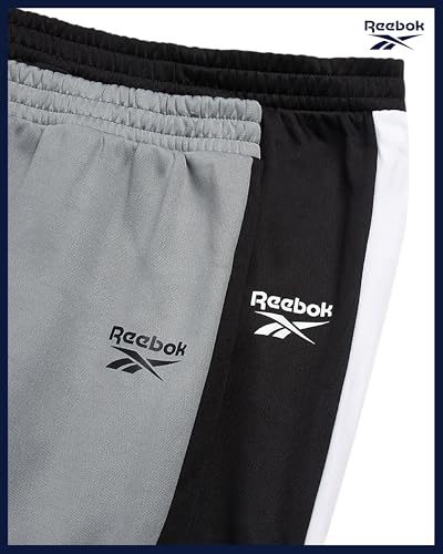 Reebok Boys Sweatpants - 2 Pack Performance Tricot Boys Joggers Athletic Pants with Elastic Waistband (Sizes Run Small)4