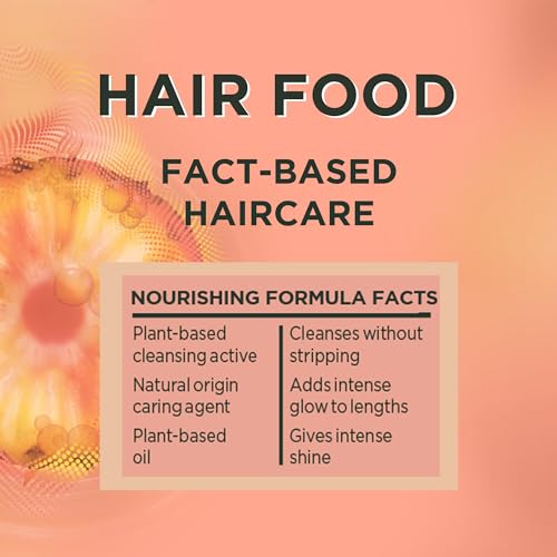 Garnier Ultimate Blends Pineapple Hair Food Multi-Use Mask, Glowing Lengths for Fine Hair, Up to 2X Less Split Ends, Boosted with Vitamins C, E, F, 400ml, No Artificial Colorants, Cruelty Free, Vegan