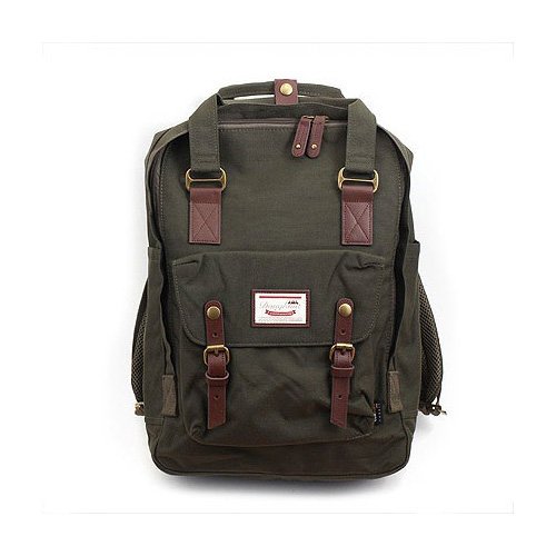 Doughnut Macaroon Large Cordura Backpack 15? olive-green